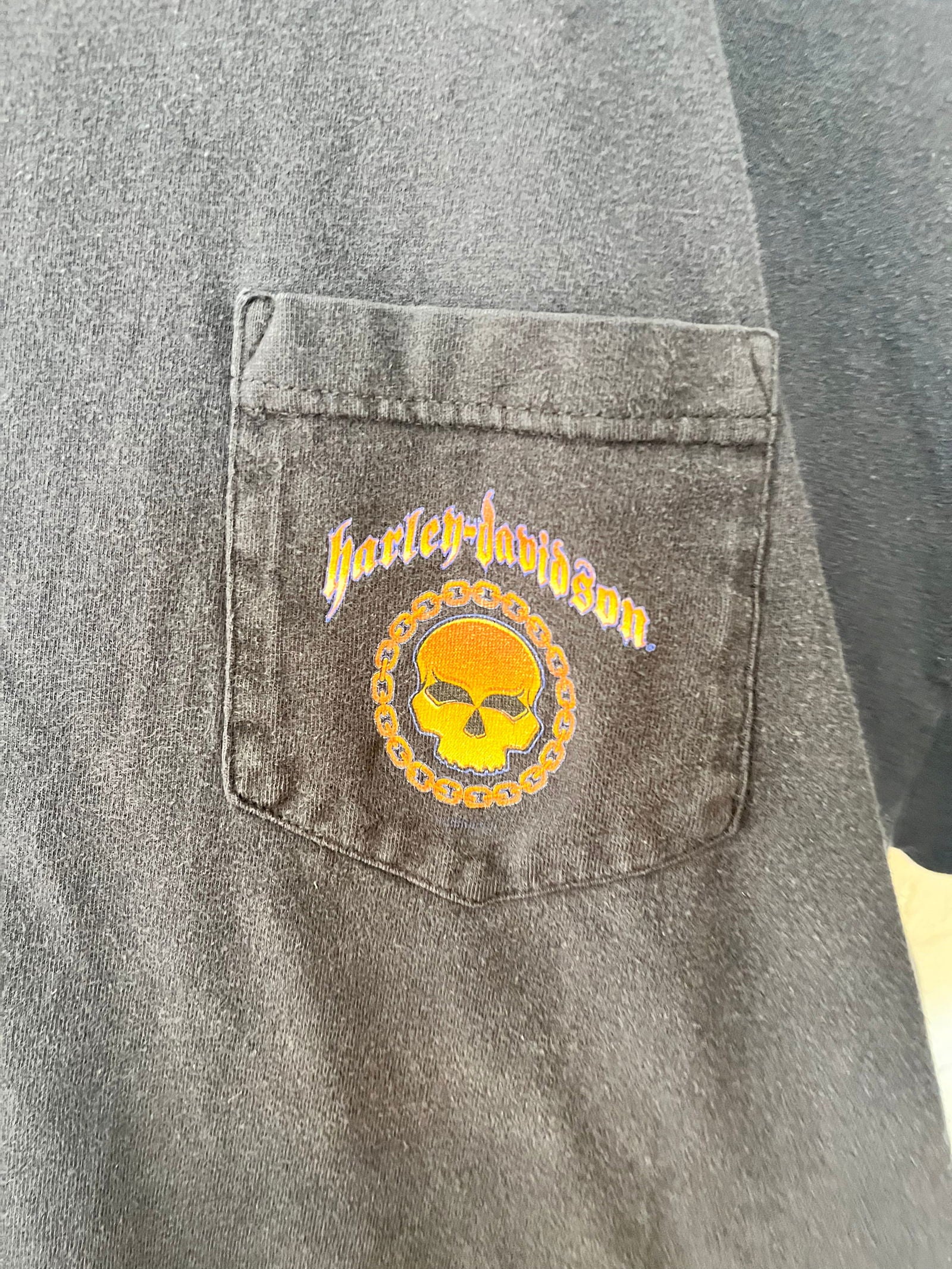 Y2K New Orleans Harley Davidson Tee Size- XL - LFDW