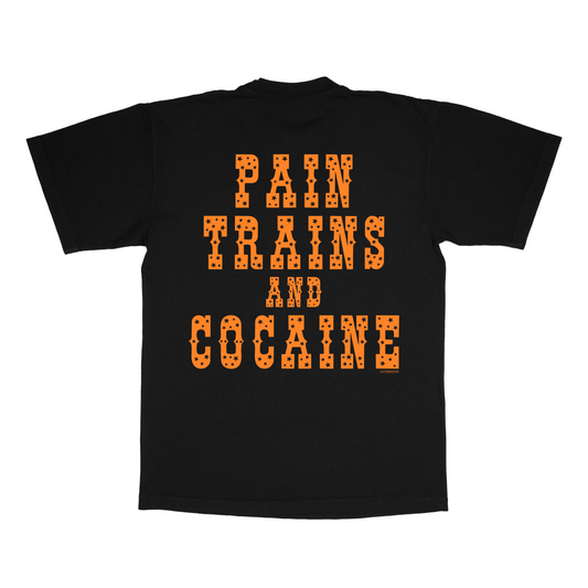 PRE-ORDER Pain, Trains & Cocaine T-Shirt LFDW
