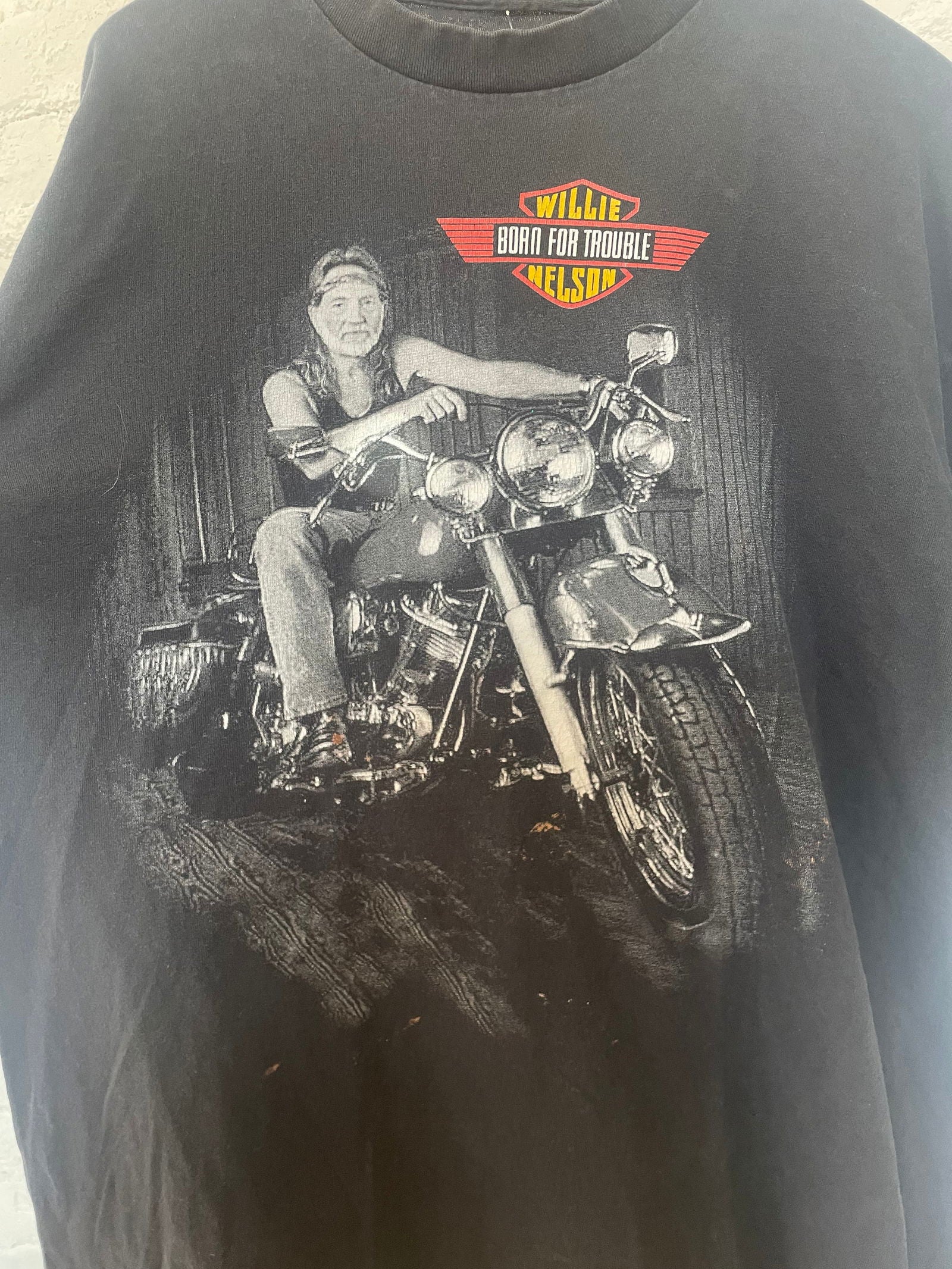 late 90’s Willie Nelson Born for Trouble tee - Size XL - LFDW