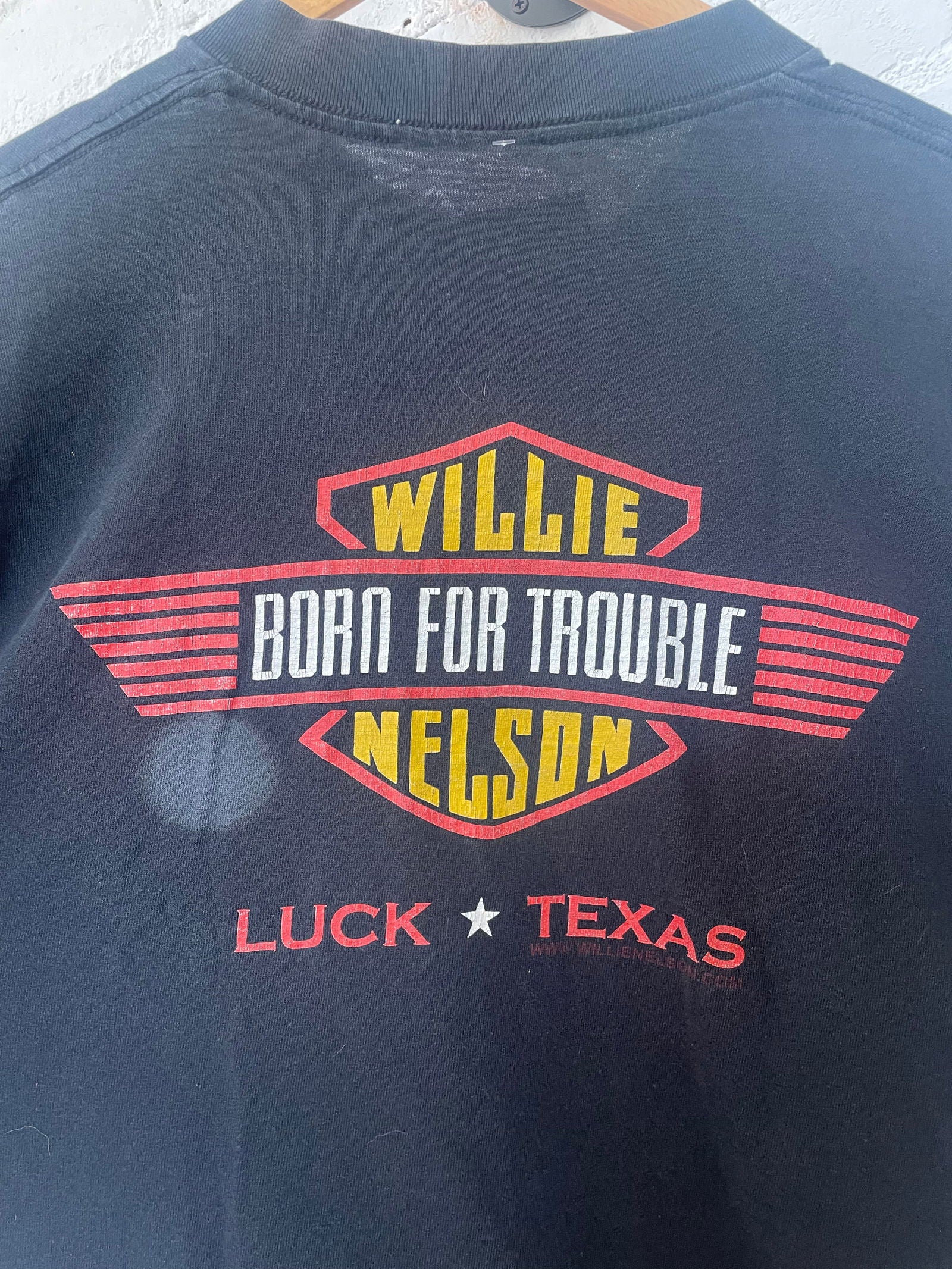 late 90’s Willie Nelson Born for Trouble tee - Size XL - LFDW