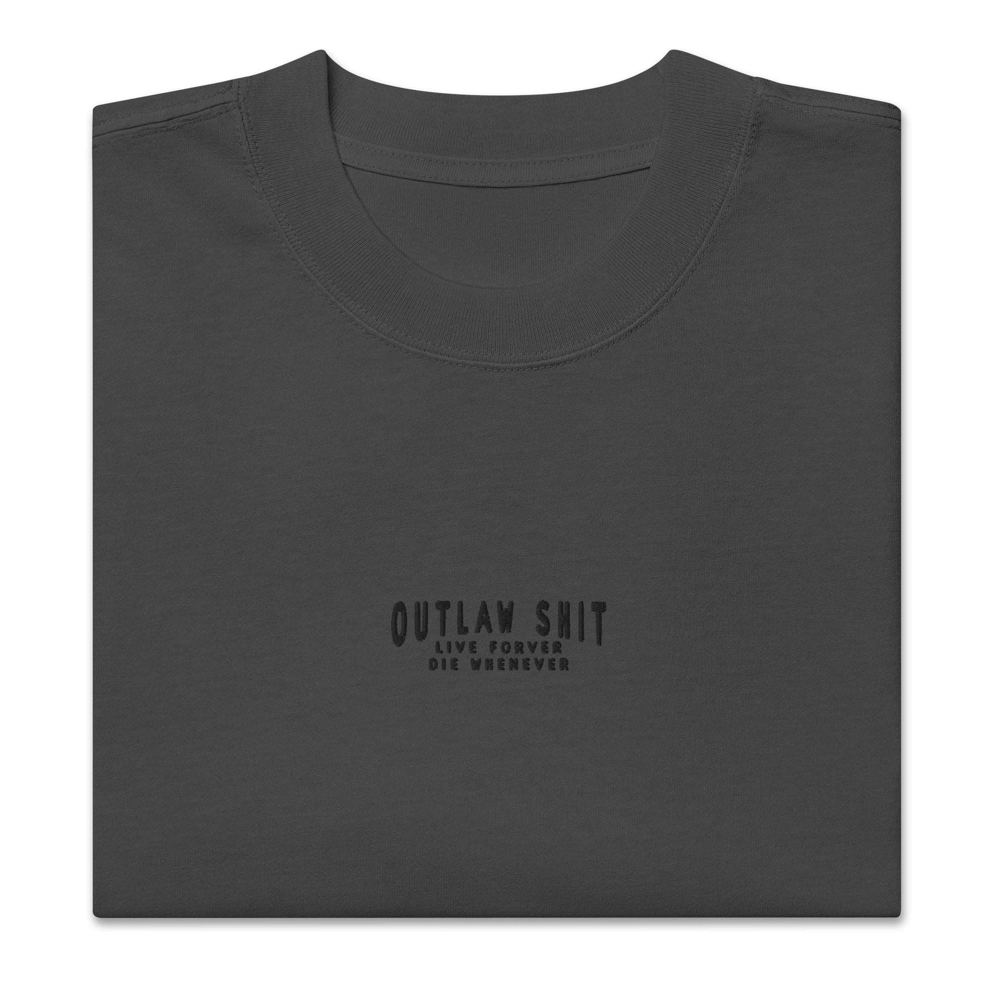 Outlaw Shit Black on Black T-Shirt