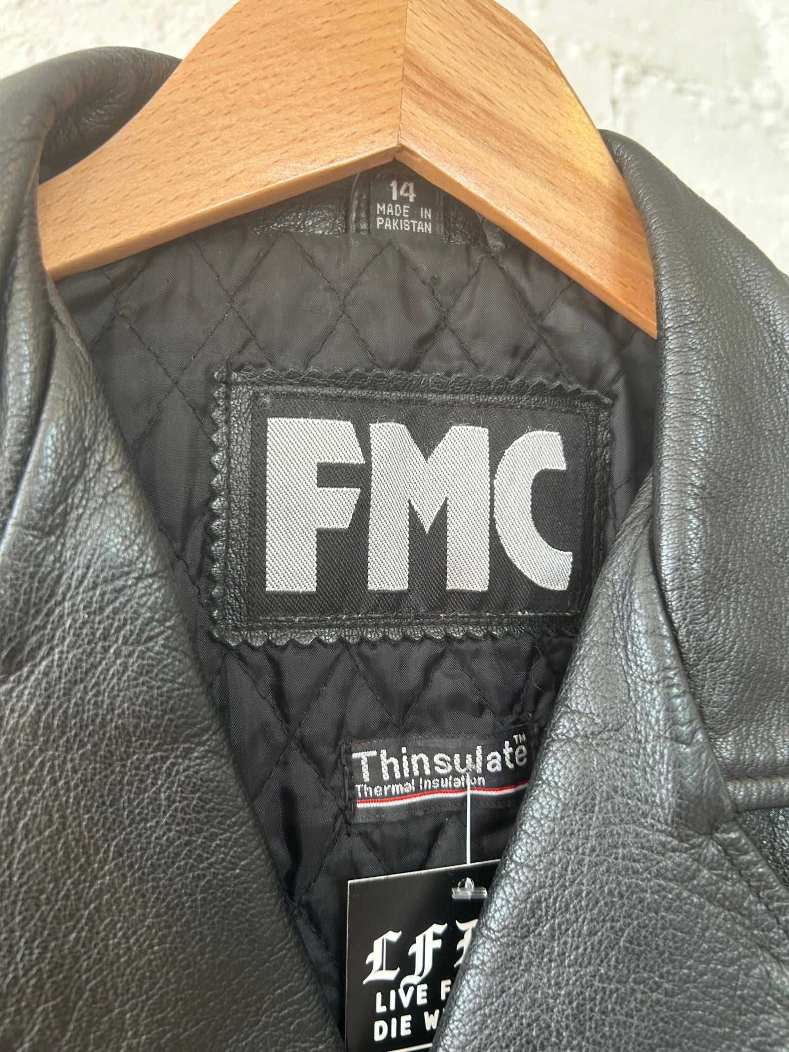 Vintage FMC Leather Jacket Size - 14/small - LFDW