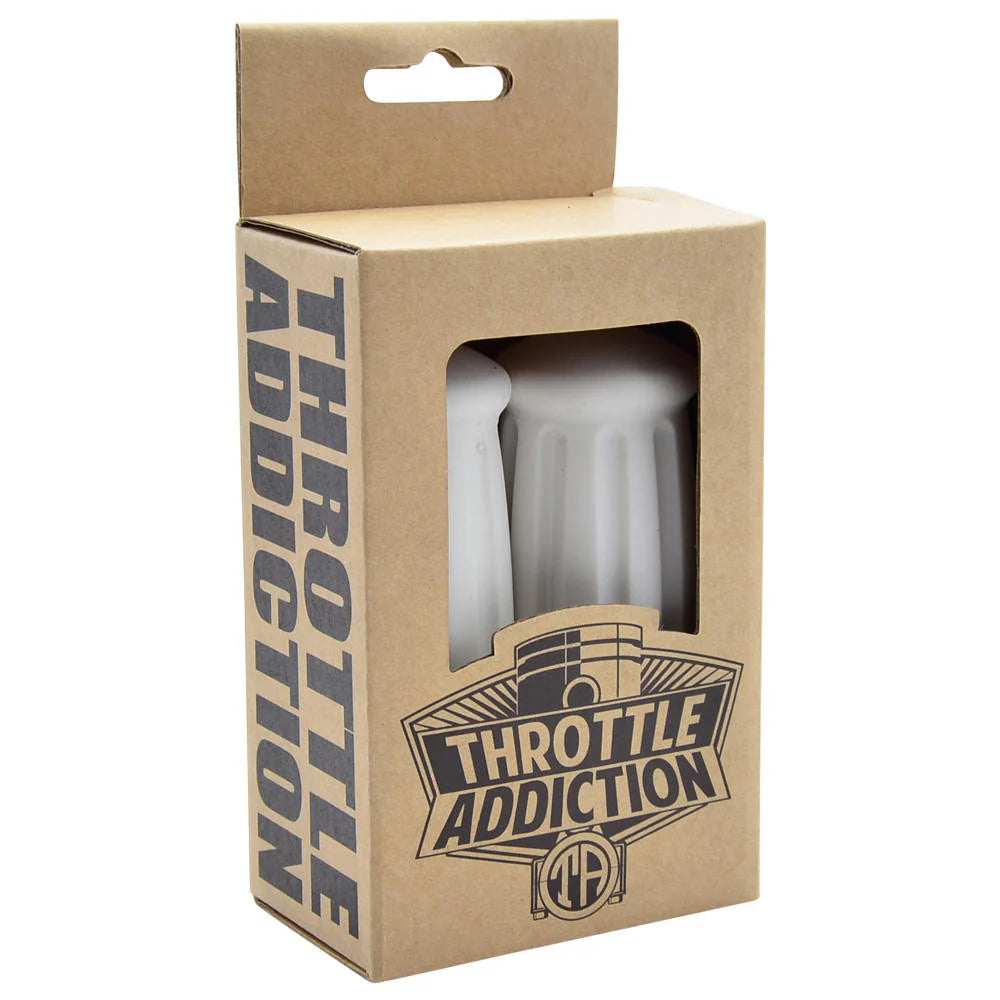 Short Barrel Grips - White - 1" LFDW